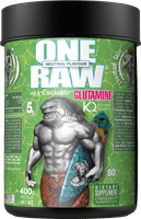 Zoomad One Raw Glutamine - 400 g - | Köp hos Gymcentralen